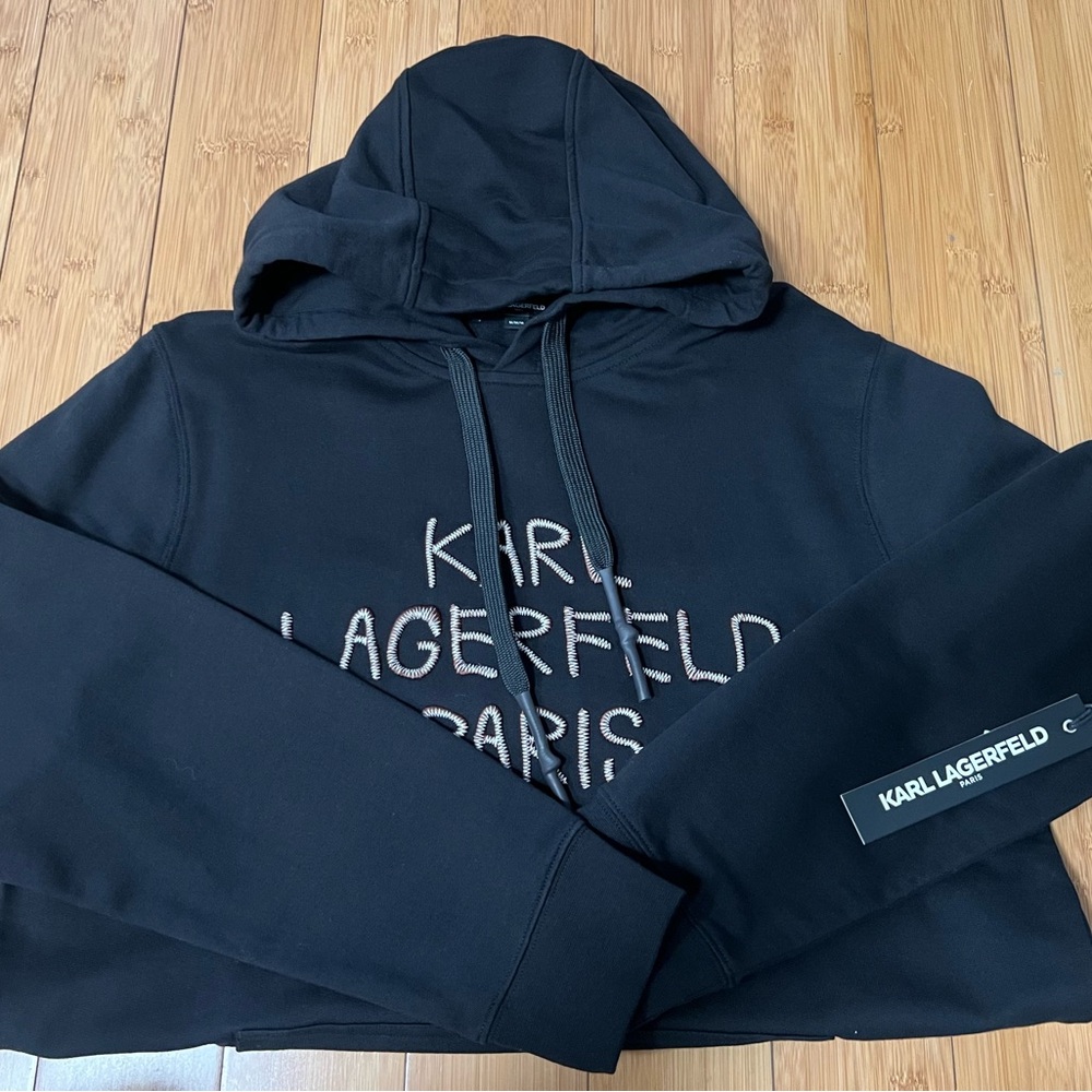Karl Lagerfeld Black Hoodie